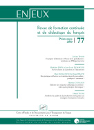 Enjeux n°77