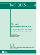 Des textes pour comprendre le monde