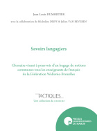 Savoirs langagiers