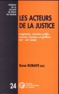 Les Acteurs de la justice