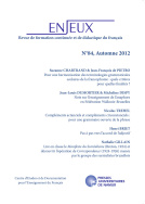 Enjeux n°84